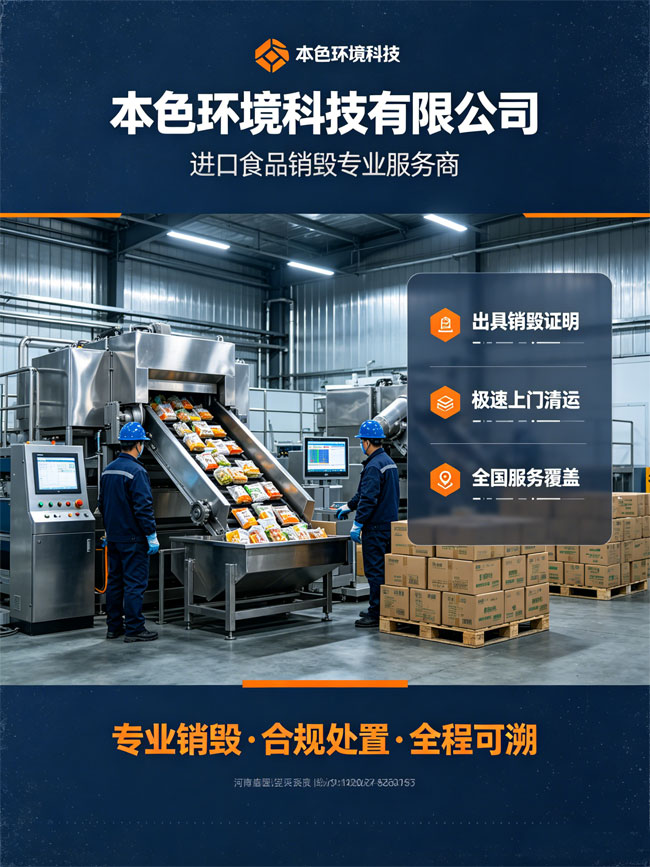 阜阳食品销毁公司